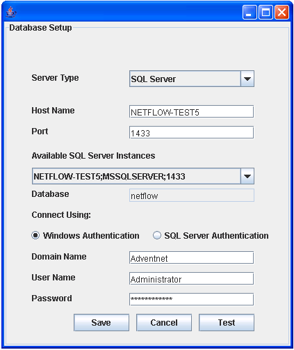 Windows authentication