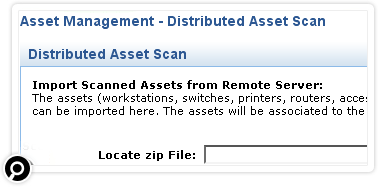 Asset management through Distributed Asset Scan