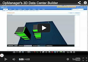 Virtual 3D Data center viewer