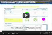 Agent-based Monitoring in OpManager