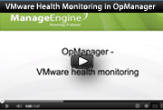 VMware Health Monitoring